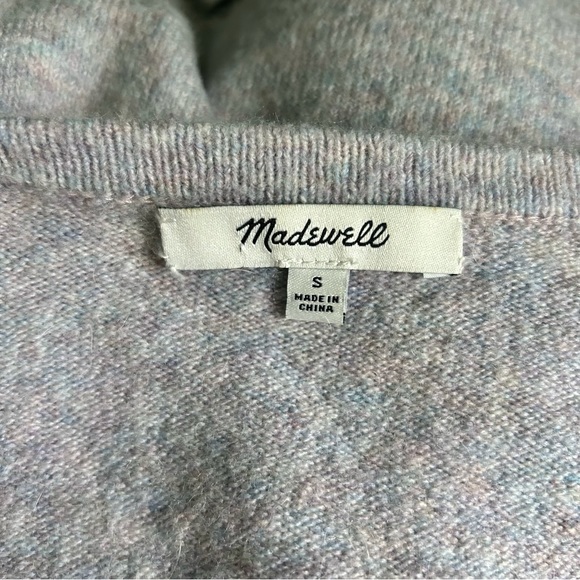 Madewell Open Long Gray Cardigan Small - Picture 9 of 10